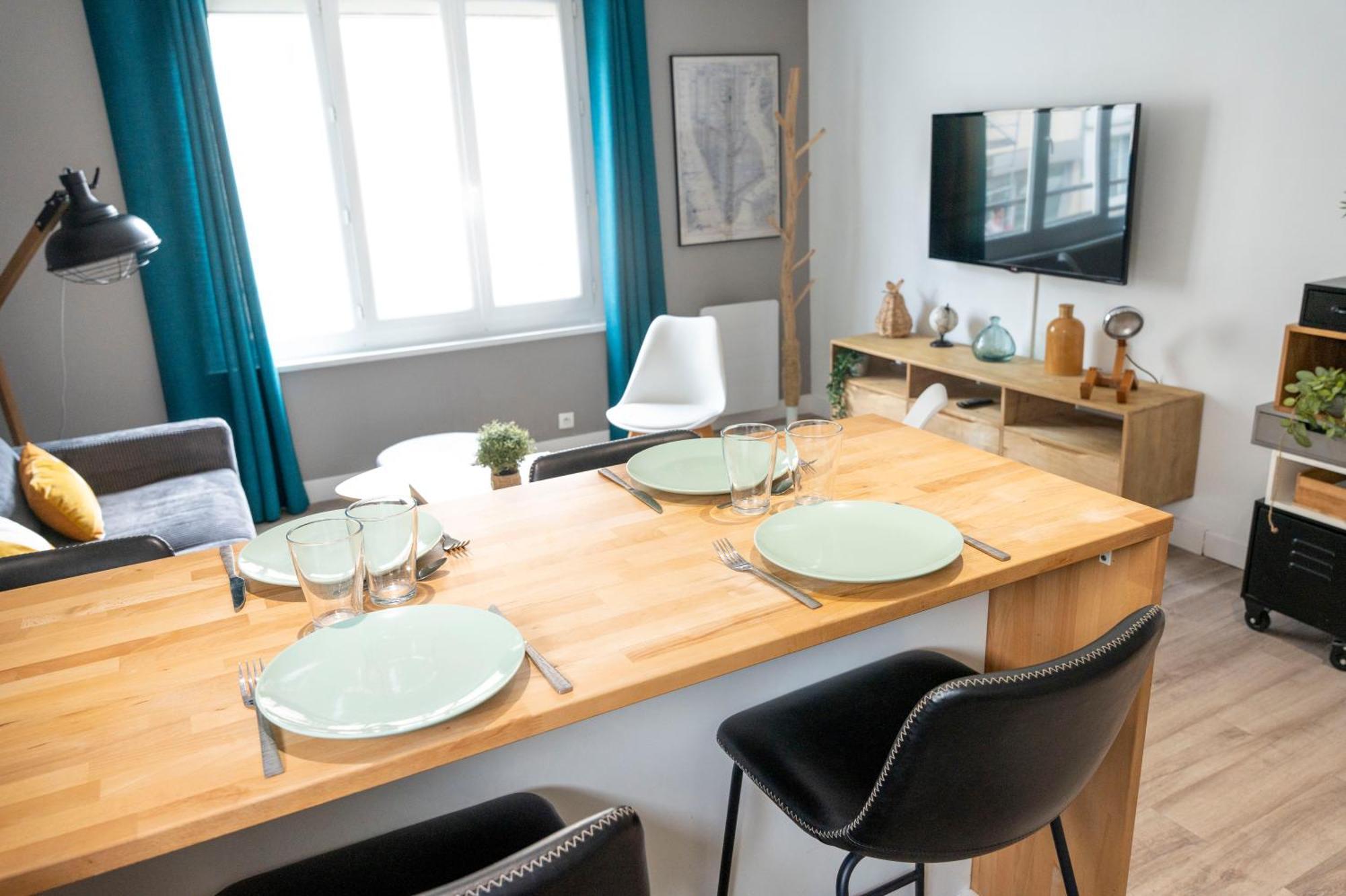 Charmant Appartement 4 Personnes En Centre-Ville Кан Екстериор снимка