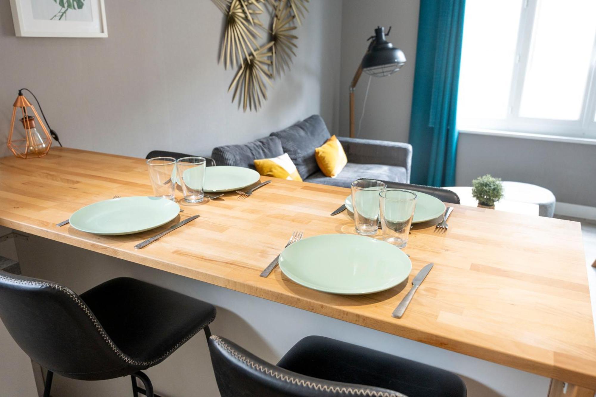 Charmant Appartement 4 Personnes En Centre-Ville Кан Екстериор снимка